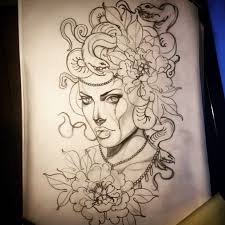 A Imagem Pode Conter 1 Pessoa Medusa Tattoo Medusa Tattoo Design Tattoo Maker