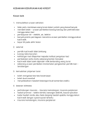Setiap kali anda melakukan transaksi kad kredit atau buat pengeluaran, kos pembelian atau pengeluaran tunai tersebut ditanggung oleh pihak. Kebaikan Keburukan Kad Kredit