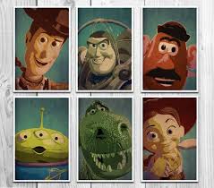 In toy story 2, doc toddle tot was listening to mrs. Pin By Michele Kister On Stuff For Camden Toy Story Room Toy Story Bedroom Vintage Posters
