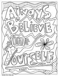 Whitepages is a residential phone book you can use to look up individuals. Always Believe In Yourself Inspirational Coloring Page Coloring Home
