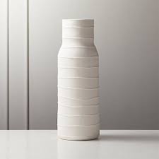 Black And White Striped Vase Viga Striped Vase Reviews Cb2 Striped Vase Black And White Vase Modern Vase