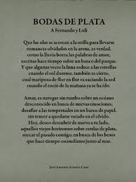 Un matrimonio es el acontecimiento más grande de la vida de un ser humano; Poemas Bodas De Plata Mejores Bodas De Plata