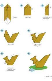 Easy Origami Animals Page 4 Of 6 Squirrel 2 Of 2 Easy Origami Animals Origami Animals Origami Art