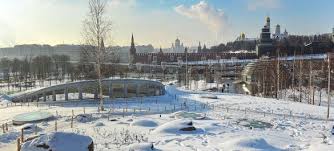 Zaryadye park is a landscape urban park located adjacent to red square in moscow, russia, on the site of the former rossiya hotel. Park Zaryade Poluchil Premiyu Mipim Awards