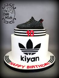 Adidas Shoe Cake Boys 16th Birthday Cake 16 Birthday Cake Cake