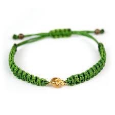 Pulseira Cranio Green Skull Bracelet Green Liberty Art Brothers