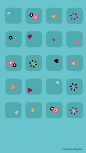 Blue Flower Pattern Iphone Home Screen Wallpaper Panpins Iphone Wallpaper Themes Ipod Wallpaper Pattern Iphone