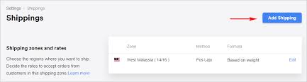 If your order value is less than a minimum, you will incur shipping costs as follows: Different Shipping Rates For Different State Country Exabytes Group