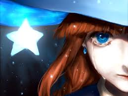 Maybe you would like to learn more about one of these? Tears Redhead Eye Manga Hat Girl Anime Face White Star Blue Night Hd Wallpaper Peakpx