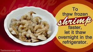 Our local grocery store sells frozen shrimp for $7.99/lb. Ways To Thaw Frozen Shrimp Tastessence