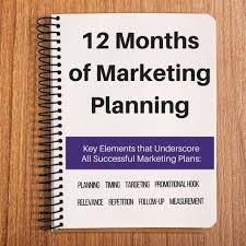 Grow Your Small Business Using This Free 12 Month Marketing Plan Template And Promotional Calendar Marketing Plan Sample Marketing Plan Template Marketing Plan