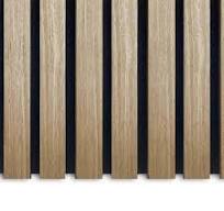 Premium Acoustic Wooden Slat Wall Panels | 3-sided | Aku ...
