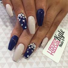 In love with the baby blue nails? Nail Trend Undertaker 113 Coffin Nail Styles To Die For