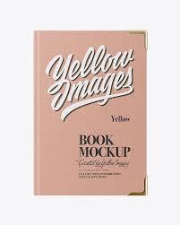 Book W Fabric Cover Mockup Top View In Stationery Mockups On Yellow Images Object Mockups Free Psd Mockups Templates Mockup Free Psd Mockup Psd