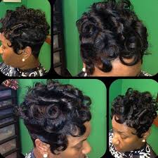 Salon Mj2 St Louis Mo Adorable Style By Monica Short Wavy Hair Afro American Hair Hair Affair