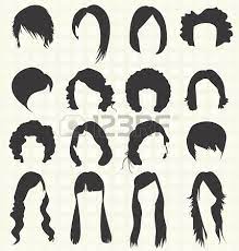 Woman S Hairstyle Silhouettes Curly Girl Hairstyles Womens Hairstyles Hair Pictures