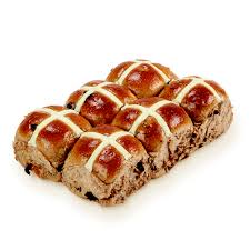 Traditional Hot Cross Bun - 6-Pack - Bakers Delight New Zealand