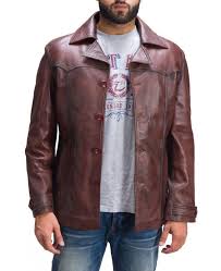 Mens Brown Vintage Leather Jacket Front 800x980 Mens Leather Jacket Vintage Leather Coat Jacket Leather Jacket Men