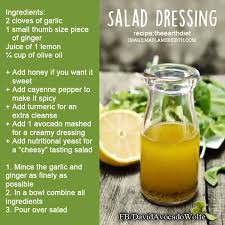 Salad Dressing Recipe Garlic Lemon Olive Oil Cayenne Turmeric Avocado Creamy Honey Ginger Salad Dressings Ginger Recipes Salad Dressing Salad dressings without oil in just five minutes! salad dressing recipe garlic lemon