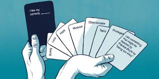 The winner is the player who, by the end of the game, submits the most cards with the funniest answers. Review Cards Against Humanity Shut Up Sit Down