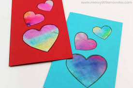 Free shipping on orders over $25 shipped by amazon. Valentine Heart Card A Fun Heart Craft For Preschoolers Messy Little Monster