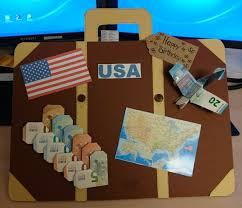 Geldgeschenk Fur Eine Arbeitskollegin Zum 50 Sie Hatte Sich Geld Fur Ihre Reisekasse Gewunscht Reisez Geschenke Verpacken Reise Geschenke Geldgeschenk Urlaub