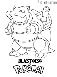 pokemon coloring pages print and color com