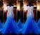 Teal Blue Camo Wedding Dress