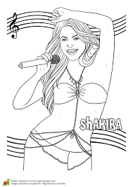 chanteuse a la mode shakira page 11 sur 12 hugolescargot com coloriage dessin de star gratuit dragon automne