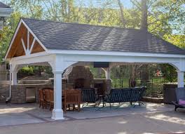Both types of patio covers are made of fabric—usually a vinyl or other weatherproof artificial fiber. Vinyl Patio Cover Kits Pavilions Custom Sizes 10x12 12x14 14x16