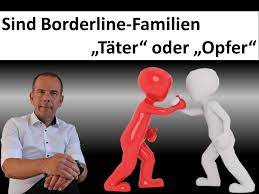 Illustration of a pink and green border on a white background. Borderline Familien Sind Sie Tater Oder Opfer Werde Wieder Stark