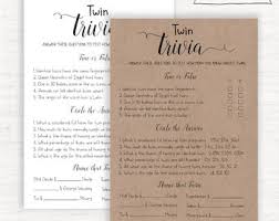 Pixie dust, magic mirrors, and genies are all considered forms of cheating and will disqualify your score on this test! Twins Trivia Etsy
