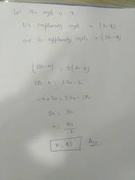 Find m∠bac and m∠dab in the figure shown below. 5 An Angle Is 140 More Than Its Complementary Angle What Is Its Measure 6 If The Supplement Of An Angle Is Three Times Its Complement Find The Angle