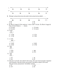 Soal Matematika Kelas 3 Sd