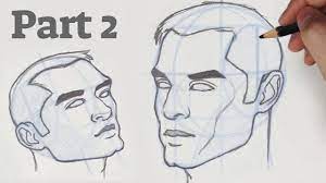 When drawing each part of the face such as the eyes and the nose, there are some areas you should pay attention to. How To Draw A Face From Any Angle Part 2 The 3 4 View Youtube