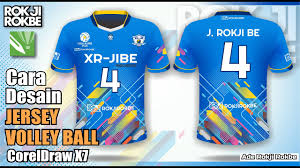 Desain baju kaos olahraga terbaik vendor jersey via vendorjersey.com. Cara Membuat Desain Kaos Tim Bola Voli Menggunakan Coreldraw Youtube