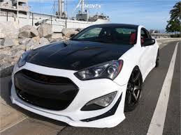 Maybe you would like to learn more about one of these? 2015 Hyundai Genesis Coupe Wheel Offset Tucked Coilovers 1656324 Custom Offsets