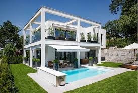 Einfamilienhaus Im Bauhausstil Swisshaus Ag Bauhausstil Haus Moderne Hauser