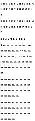 This the most accurate free minecraft font to date, with all glyphs personally checked and made this font is based off minecraft's original ascii charts and has a few hints from the gamepedia webfont. Minecraft Evenings Font Dafont Com