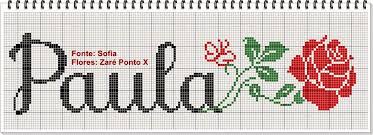Baixe 35 gráficos de flores, borde em suas peças e deixe sua casa o ponto cruz é uma das técnicas de bordado mais conhecidas e queridinha de todas. 1 1 Jpg 1174 426 Nomes Em Ponto Cruz Silhueta Ponto Cruz Ponto Cruz