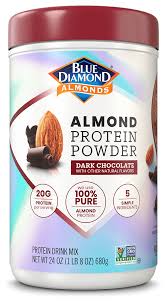Blue diamond natural oven roasted almonds dark chocolate at walgreens. Dark Chocolate Almond Protein Powder Drink Mix Protein Powder Protein Blue Diamond