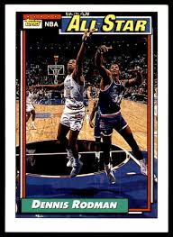 The estimated net value of dennis is usd 500 thousand. 1992 93 Topps 117 Dennis Rodman As Nba Basketball Trading Card Insert Singles