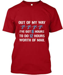 Limited Edition Postal Tshirts Postal Worker Humor Postal Tshirts Work Shirts