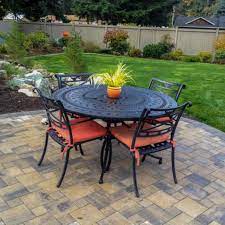 Depending on your choice of material, the cost of the cost to install travertine pavers can also be expensive. 20 Stunning Stone Patio Ideas For Your Garden Http Tyuka Info 20 Stunning Stone Patio Ideas For Your Garden Paver Patio Brick Paver Patio Paver Patio Cost
