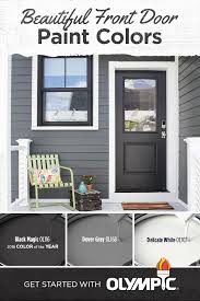 Front Door Paint Colors The Color Of The Year Isn T Just For Interiors In Fact Exterior Paint Colors For House Painted Front Doors Front Door Paint Colors