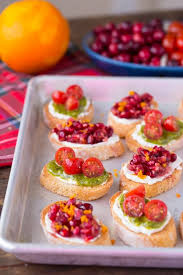 Appetizers for christmas parties and dinners. Festive Bruschetta The Kids Can Help Make Super Healthy Kids