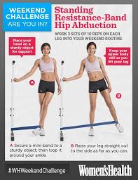 Squat band hip abduction exercise guide with instructions, demonstration, calories burned and muscles worked. 12 Hip Abduction Exercise Ideas Exercise Hip Workout Workout