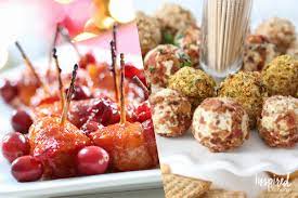 A pop of dried cranberries makes this cheese ball a tart and savory treat for your holiday bash. The Ultimate Christmas Appetizers 12 Delicious Recipes