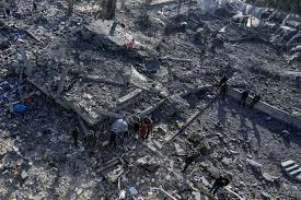 Palestinian Christians in Gaza fear being 'swept under the rubble or into  the desert'