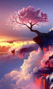Best purple anime wallpapers and hd background images for your device! 23 Anime Sunset Phone Wallpaper Sachi Wallpaper